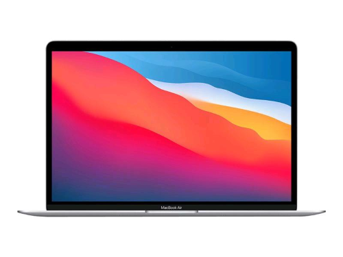 APPLE MACBOOK AIR 13 2020 13.3" CHIP M1 CPU 8-CORE E GPU 7-CORE-RAM 8GB-SSD 256GB ITALIA ARGENTO